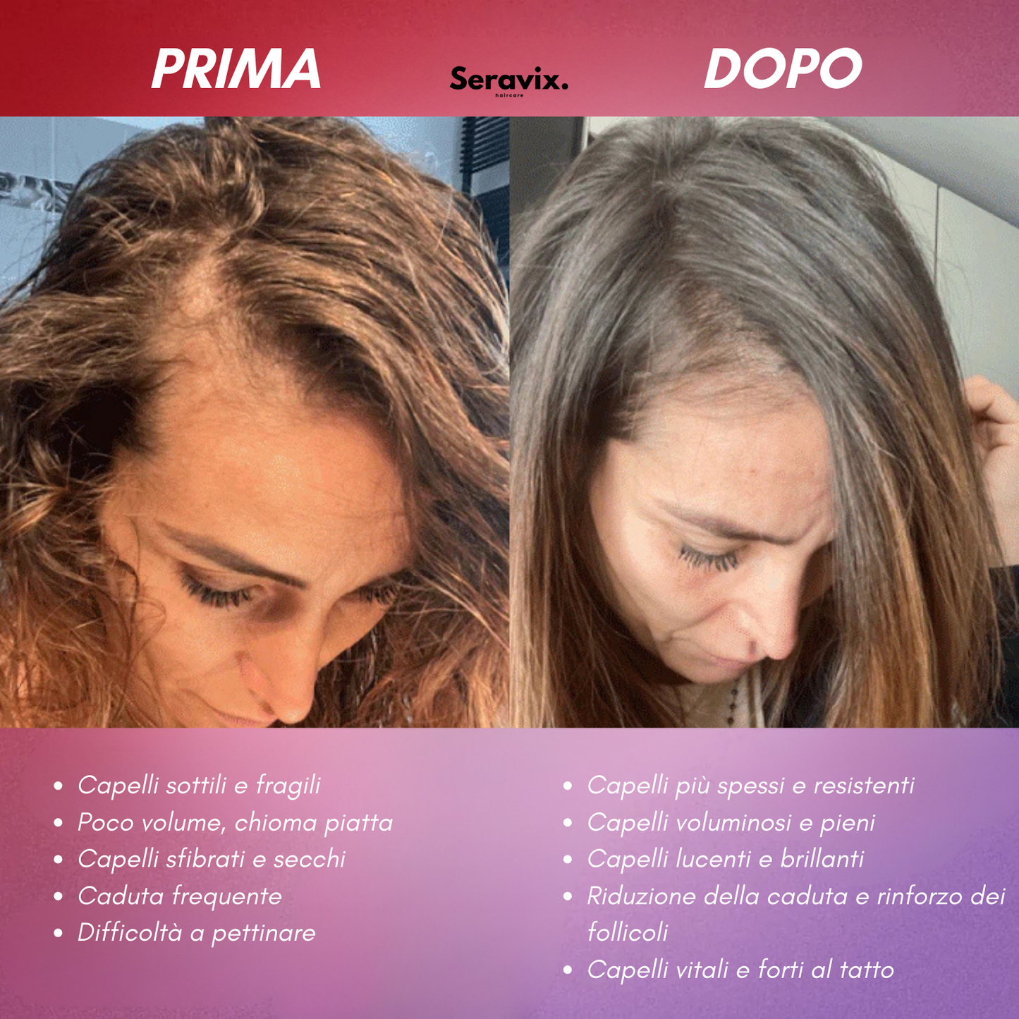 Seravix™ - Capelli più folti, forti e luminosi